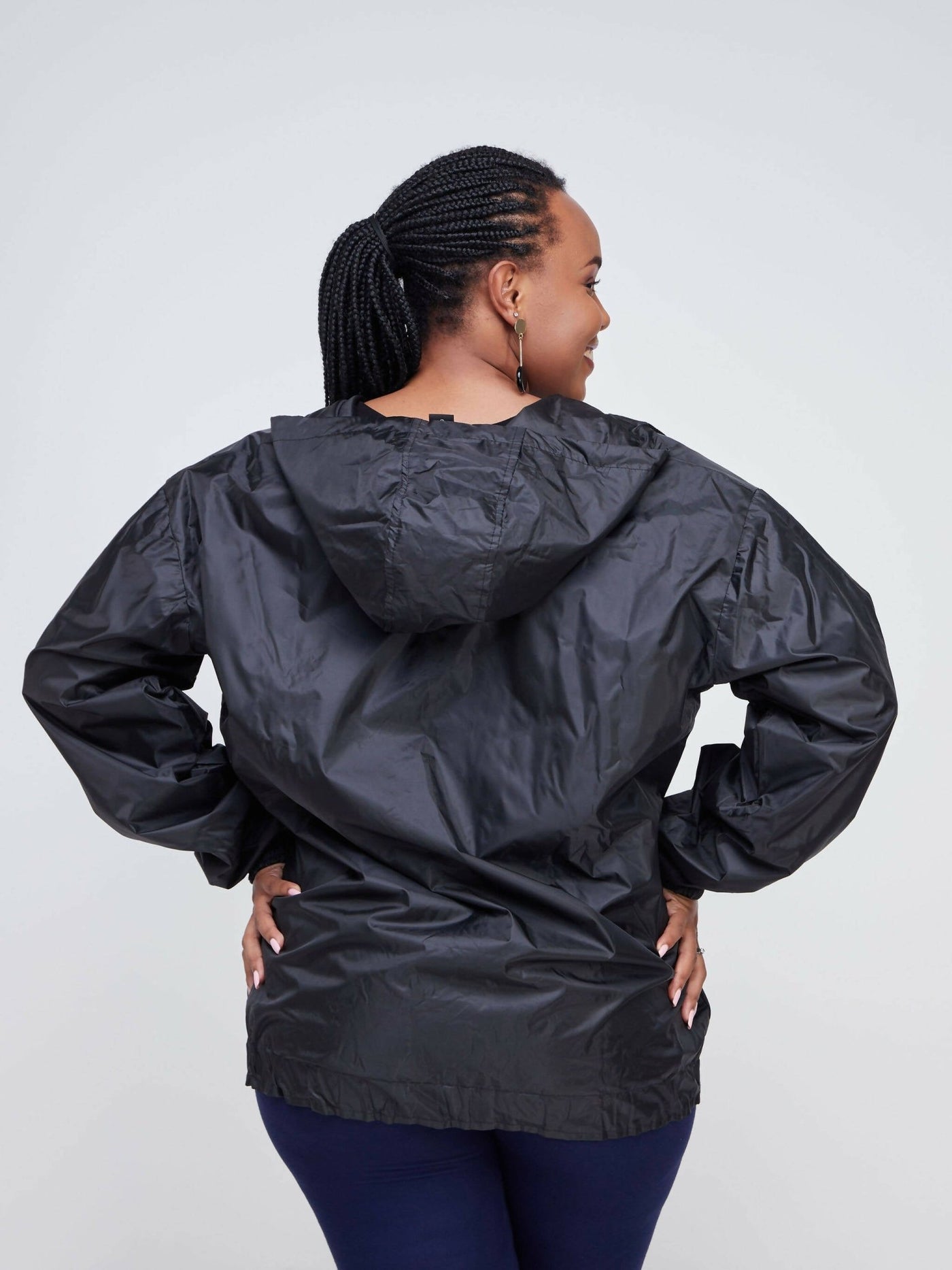 Phase Brands Executive waterproof Rain Jacket - Black - Shopzetu