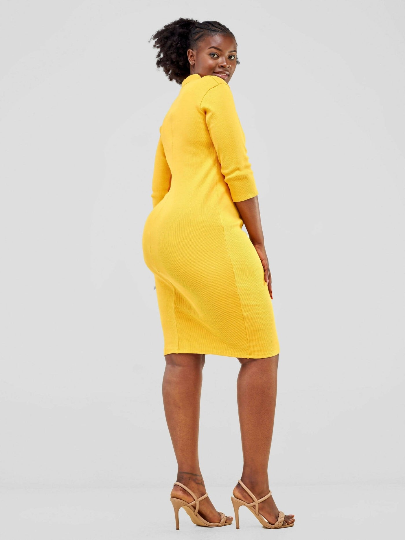 TimyT Urban Wear Official Dress - Yellow - Shopzetu