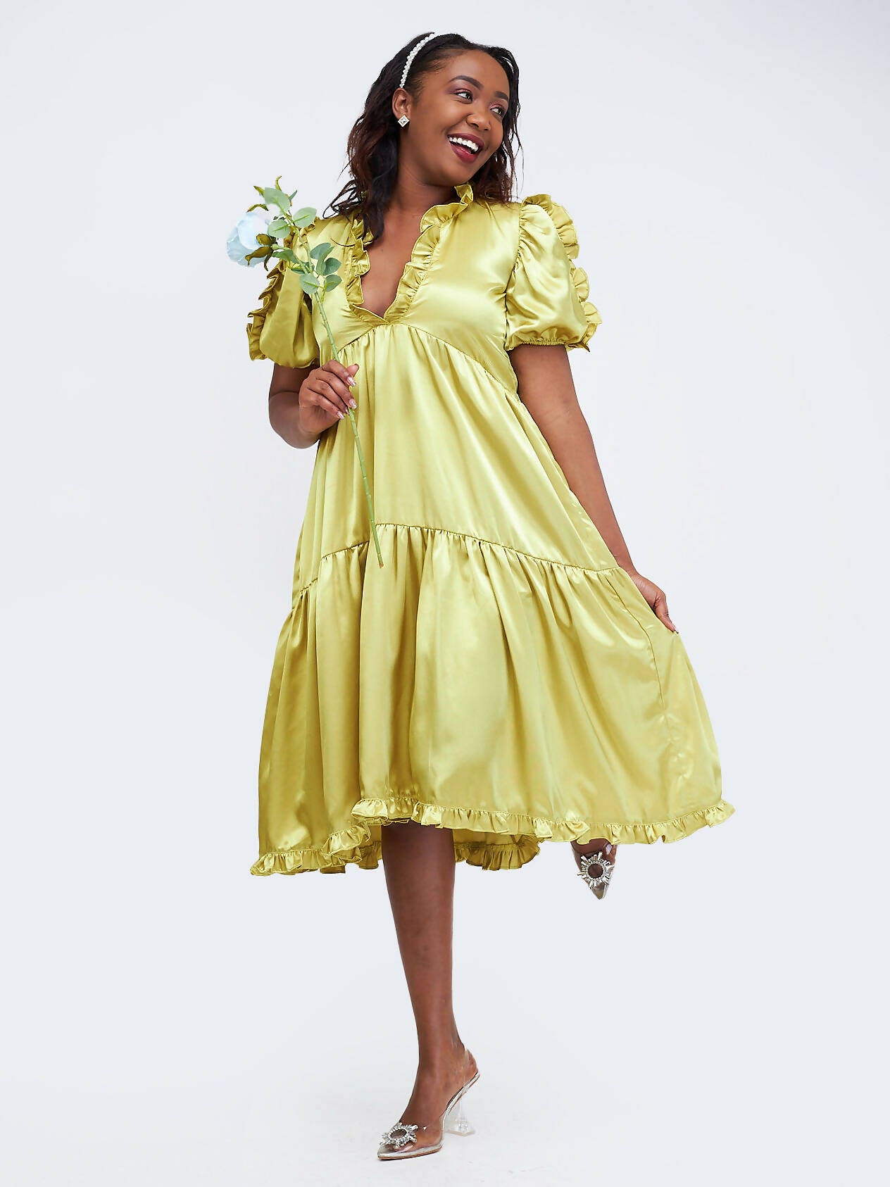 Fauza Design Tamu Dress - Yellow