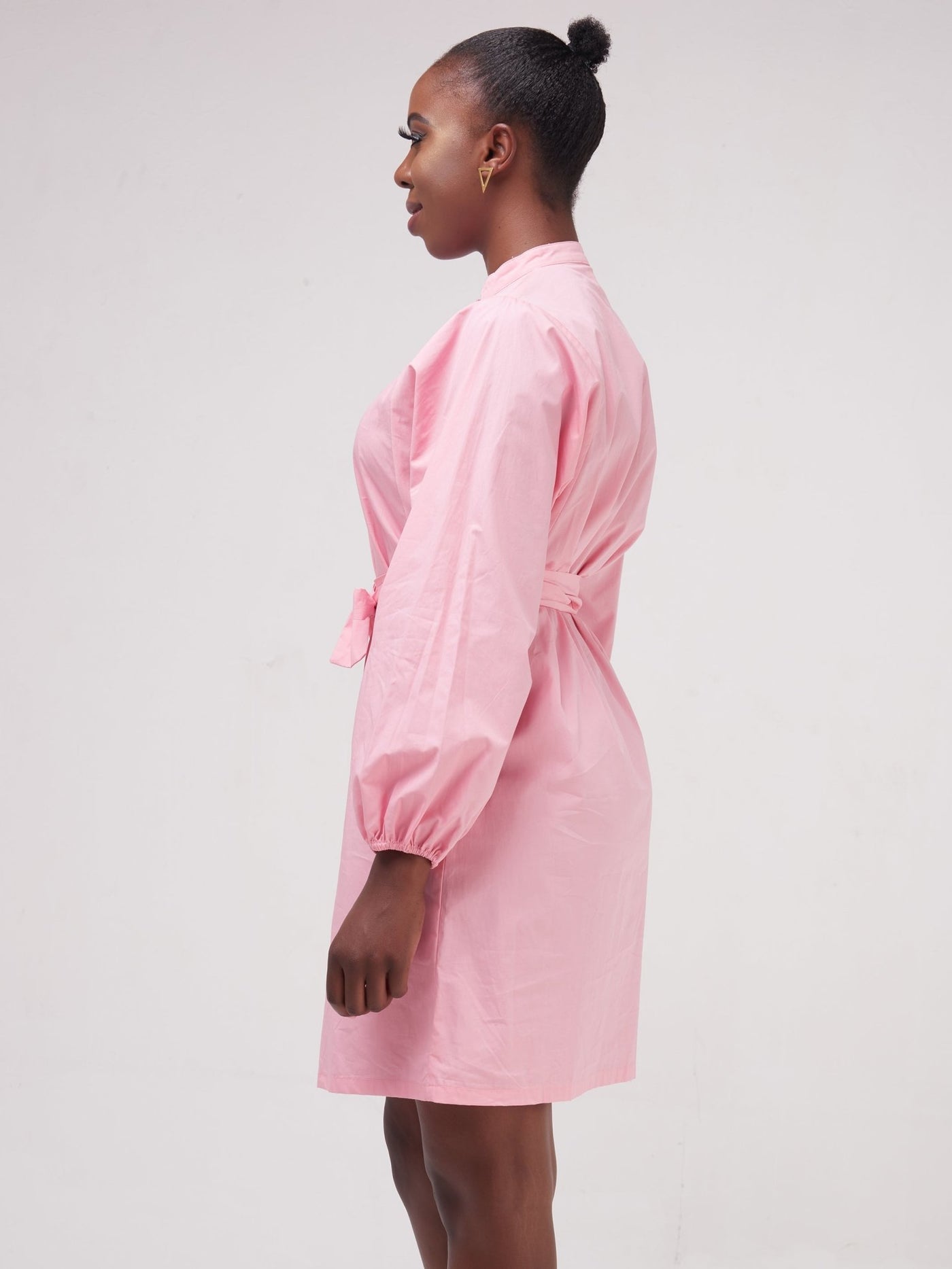 Hekaya Malika Midi Dress - Light Pink - Shop Zetu Kenya