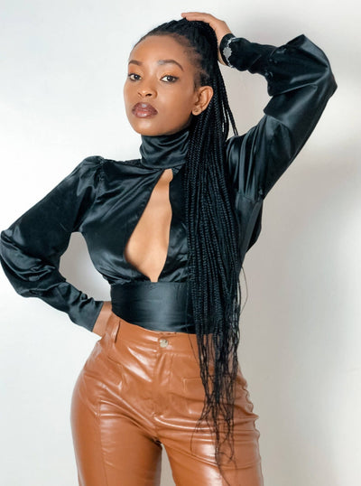 Iris Et Talia The Bree Top - Black - Shop Zetu Kenya