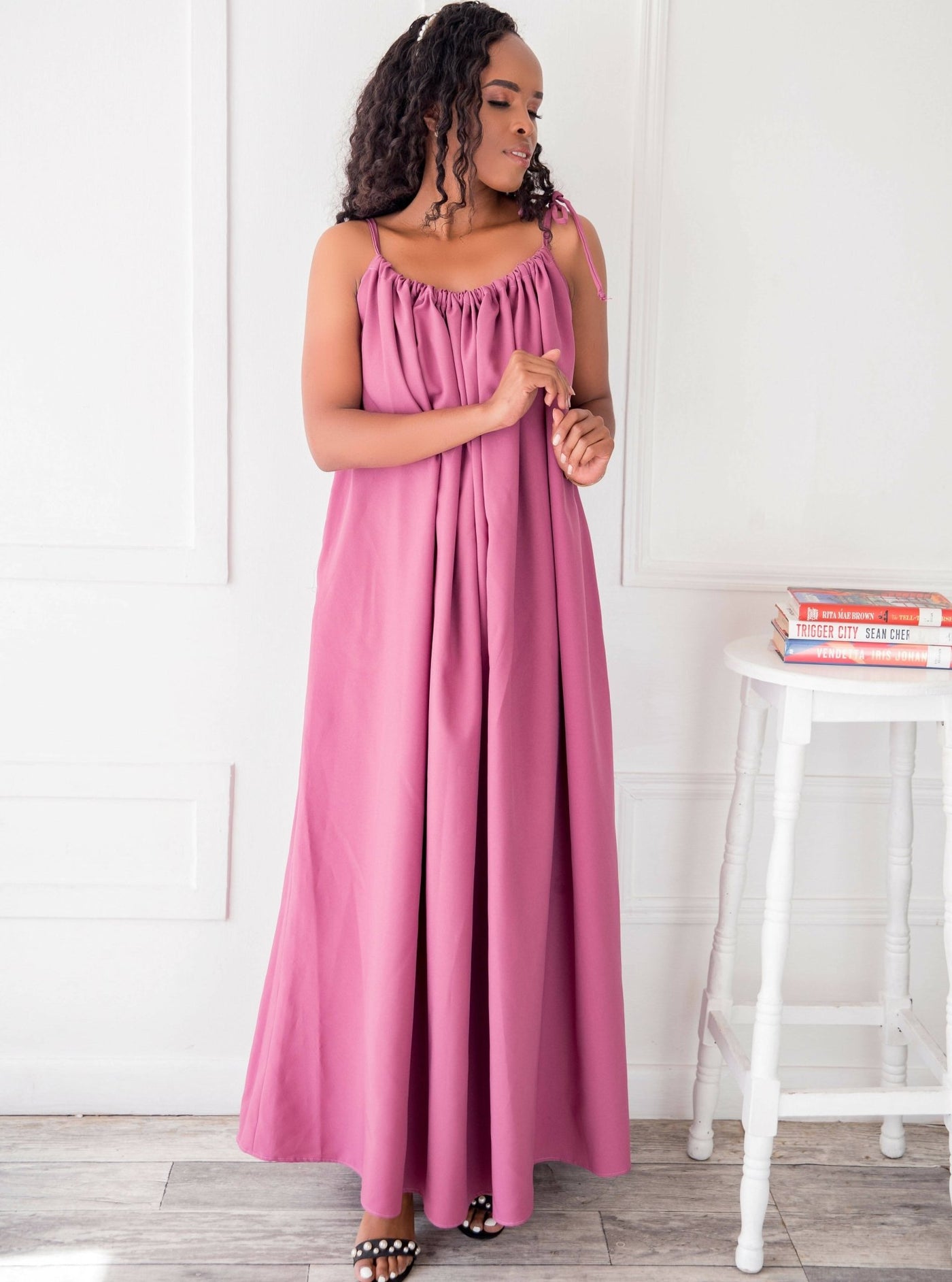 Izulu Havannah Dress - Pink - Shop Zetu Kenya