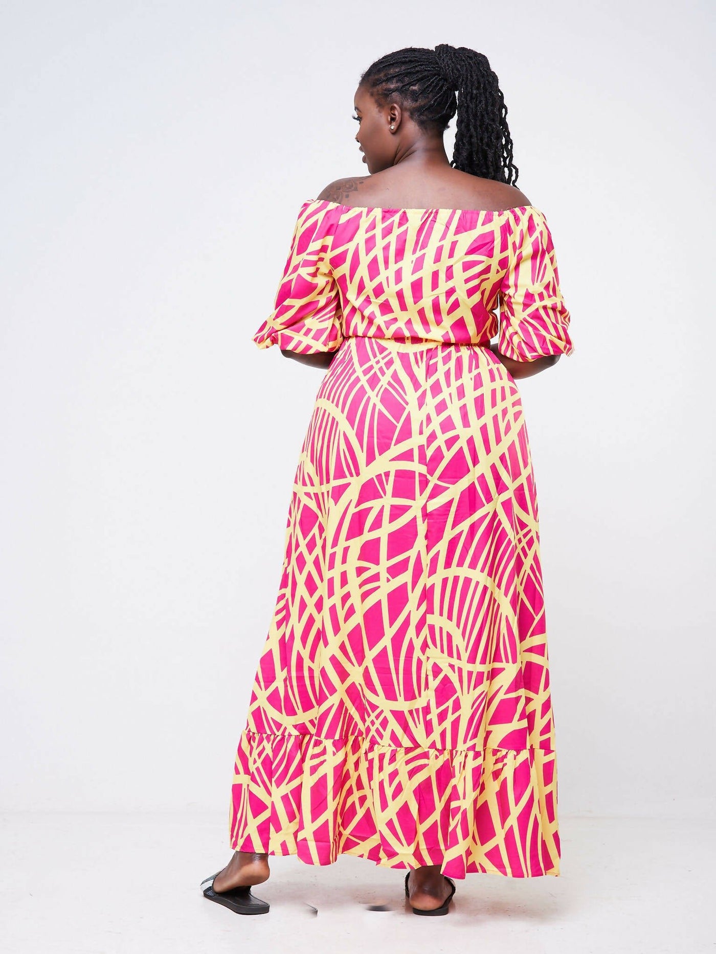 Dd Holdings Aziza Classic Fashion Skirt Set - Pink - Shopzetu