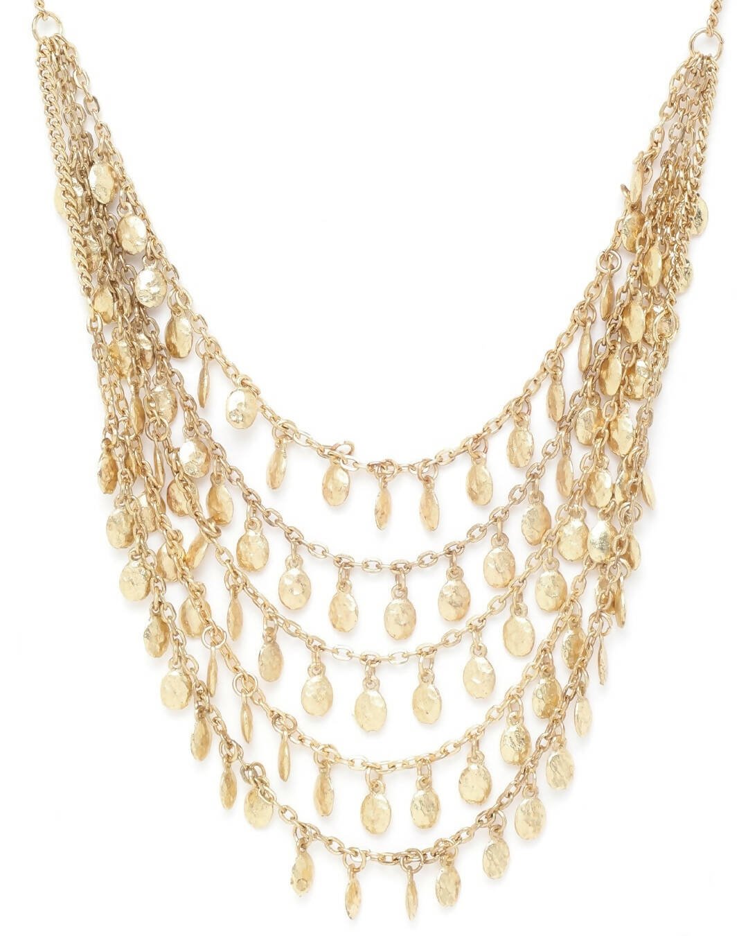 Slaks World Fashion Multi Style Necklace - Gold - Shopzetu
