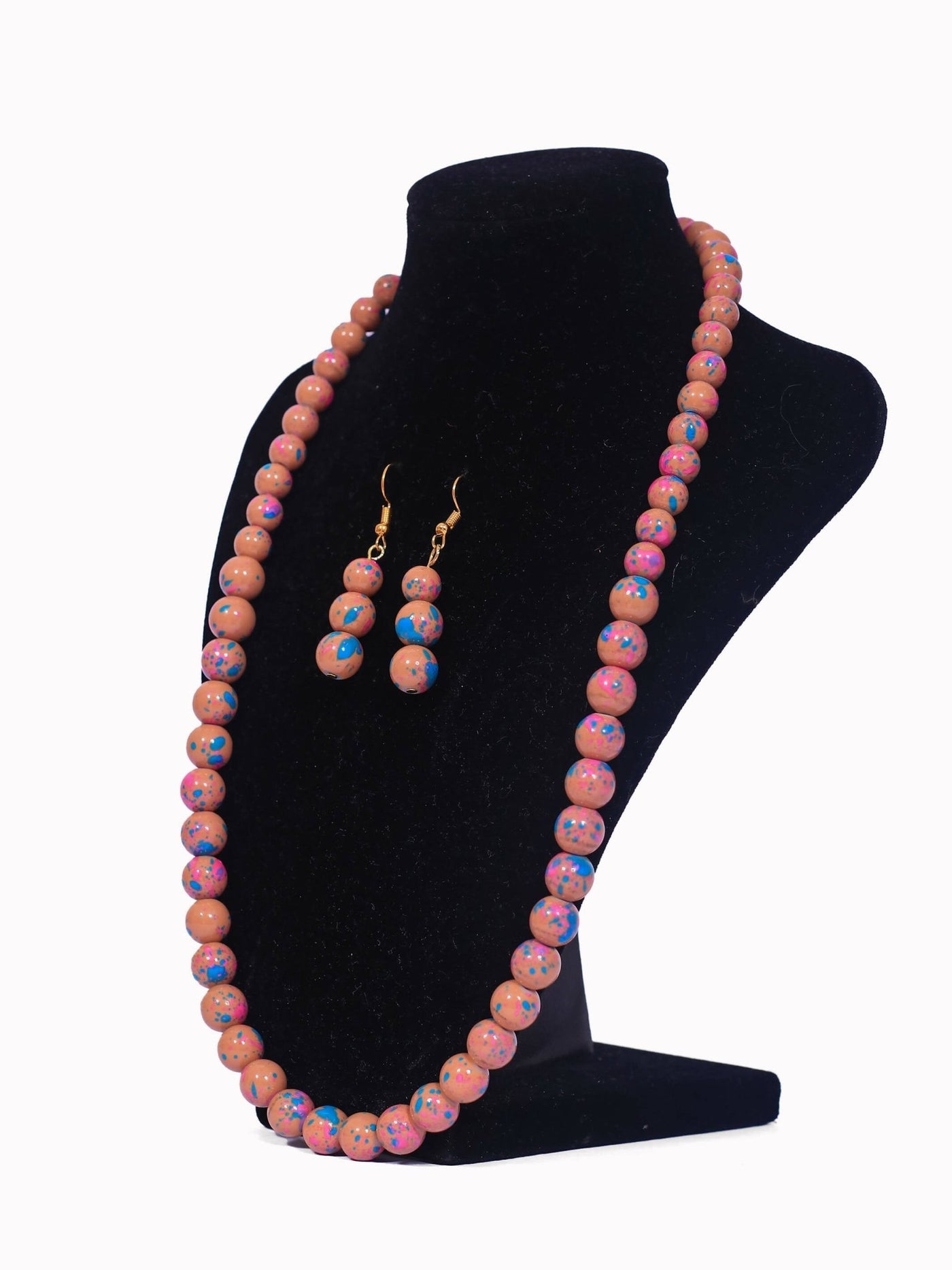 Klewisia Closet Shell Pearls Necklace Jewellery - Nude - Shopzetu