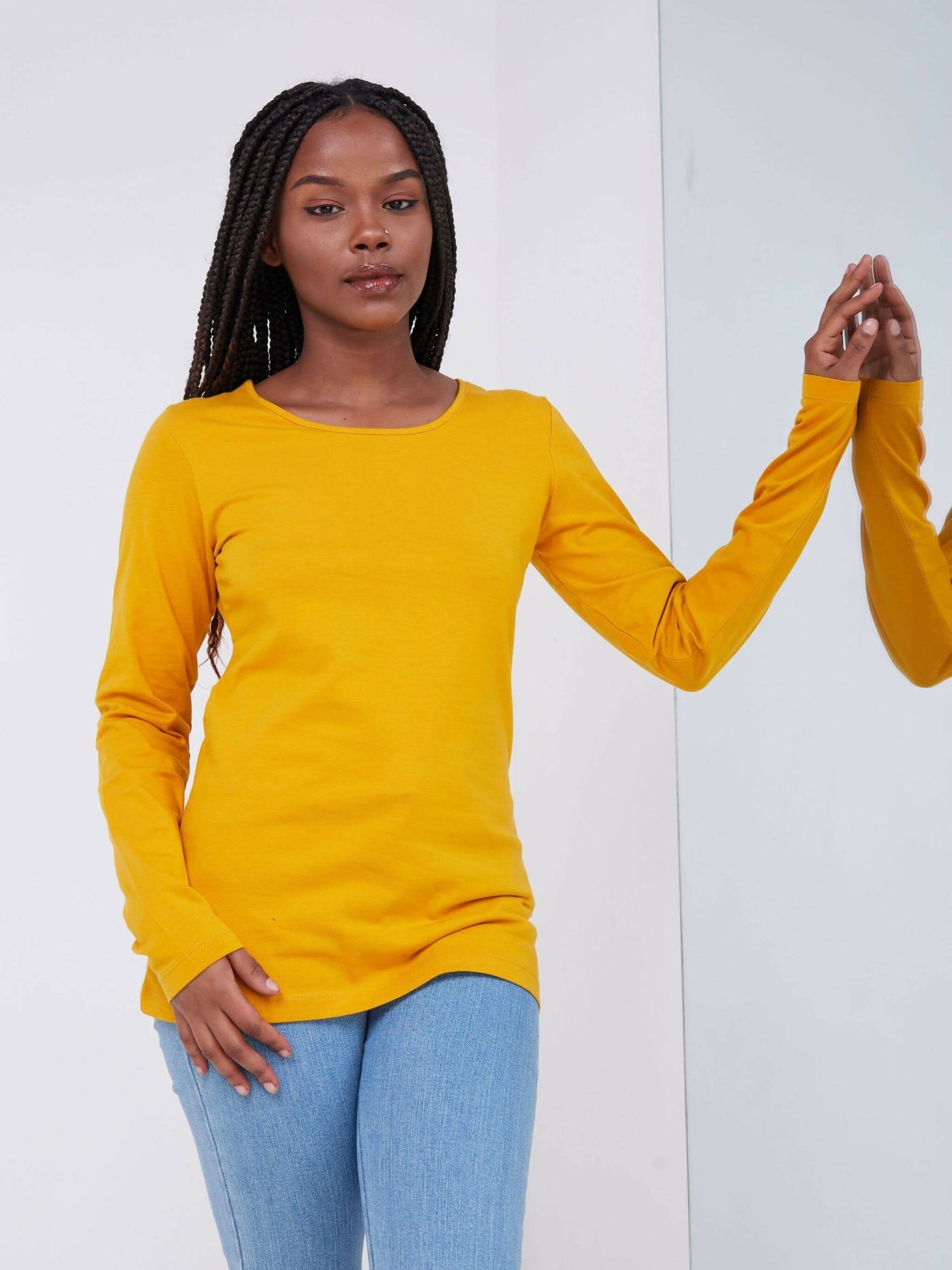 Lamazi Collections Long Sleeved - Yellow - Shop Zetu Kenya