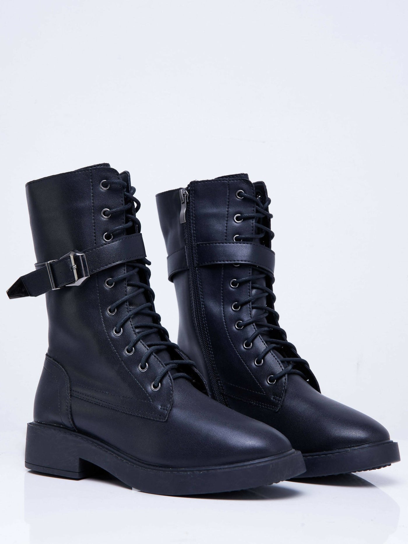 Lizola Beautiful and Comfortable Ankle Boots Martin - Black - Shop Zetu Kenya