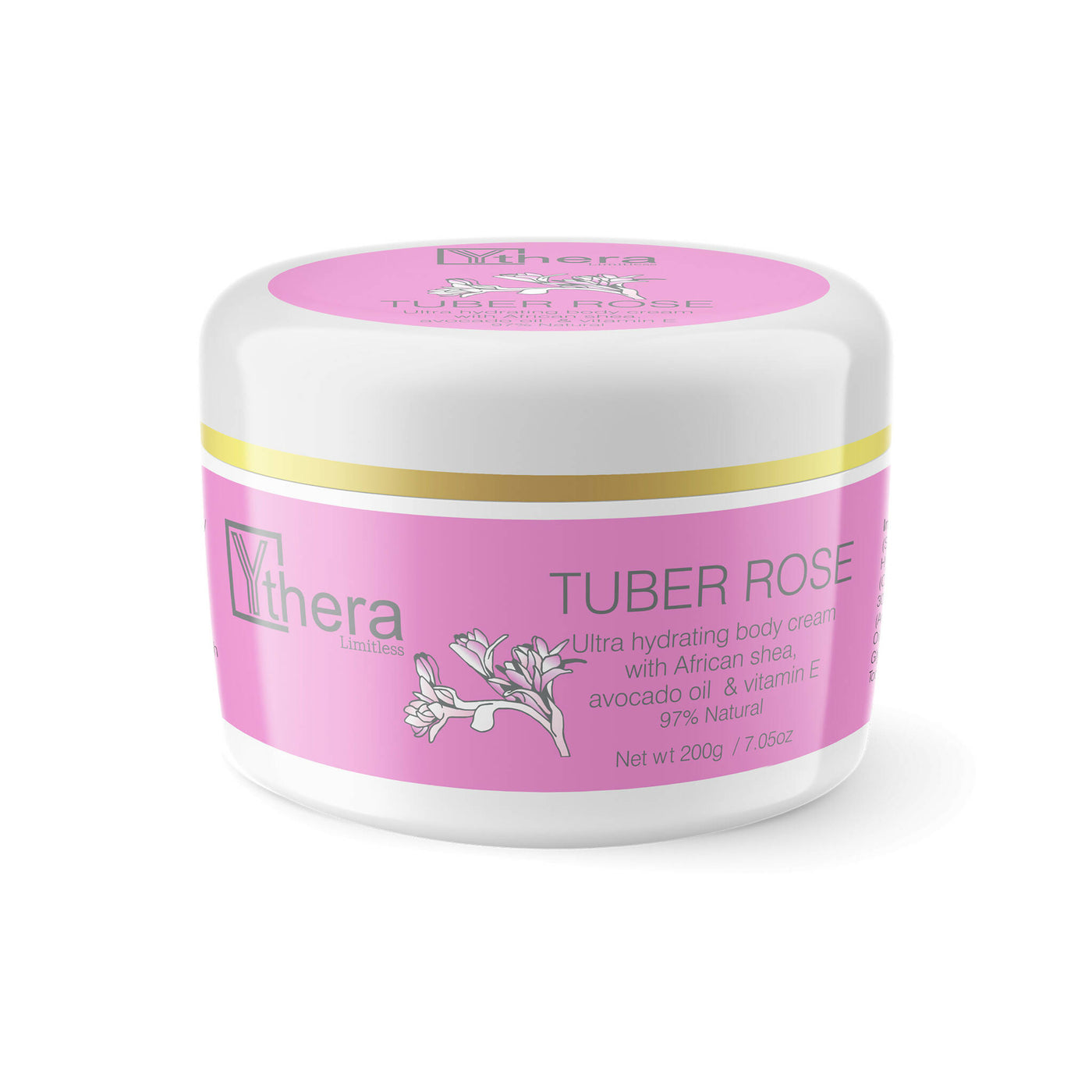 Ythera Sophisticated Tuber Rose Body Cream - Shopzetu