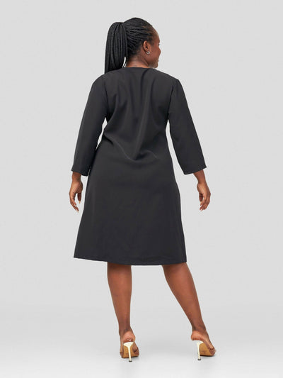 HOT Carolina Official Dress - Black - Shopzetu