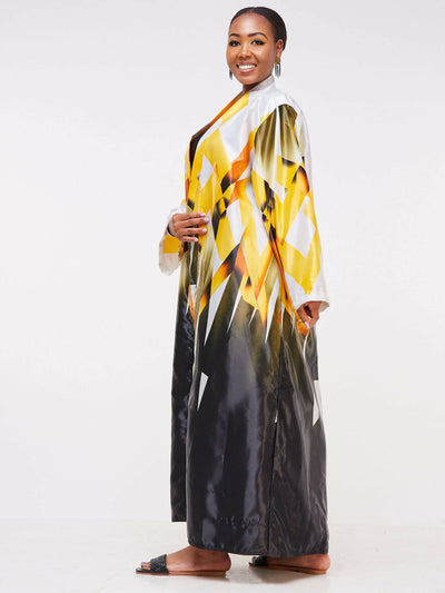 Nika Bonica Keya Kimono - Yellow - Shop Zetu Kenya