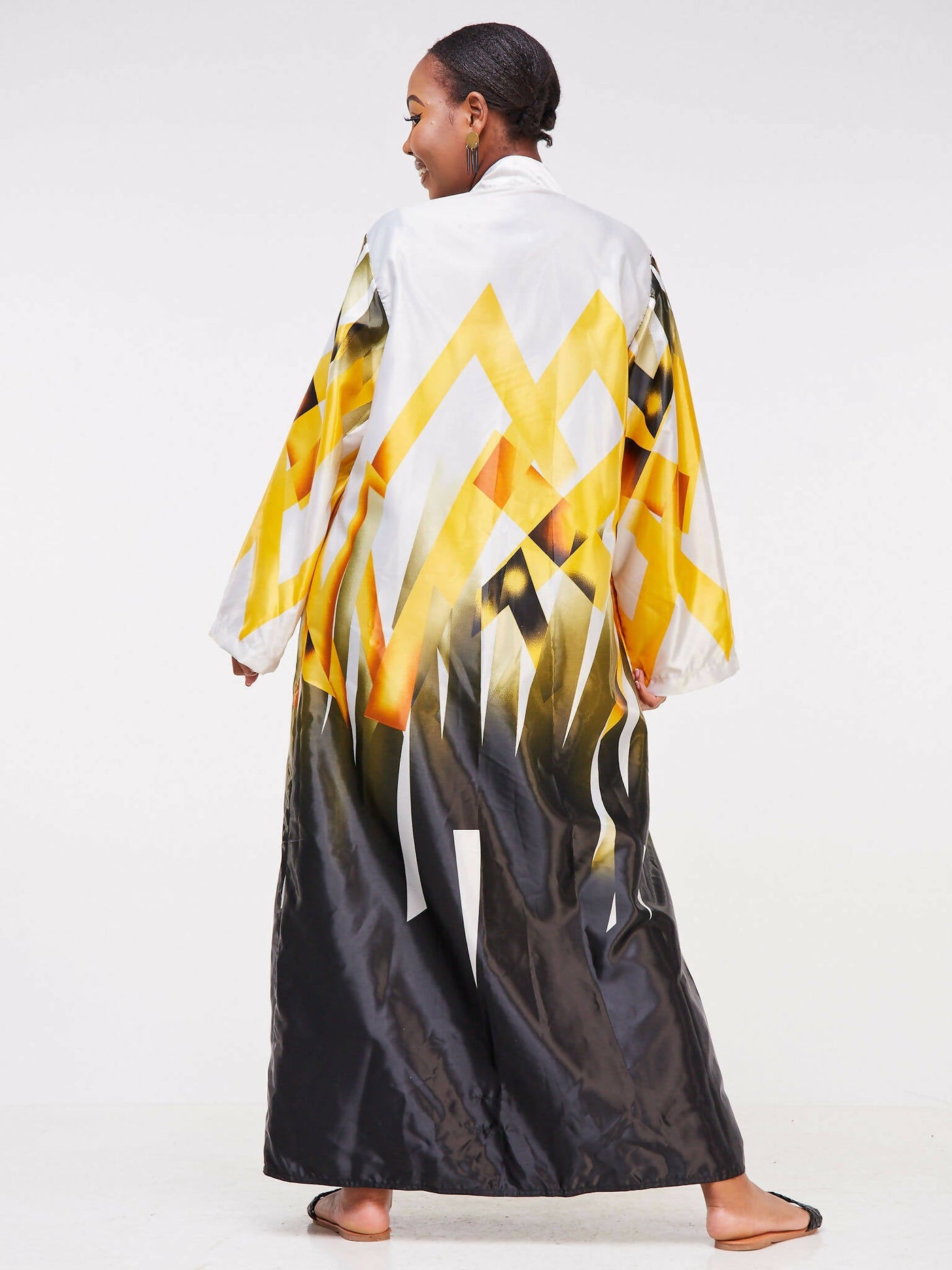 Nika Bonica Keya Kimono - Yellow - Shop Zetu Kenya