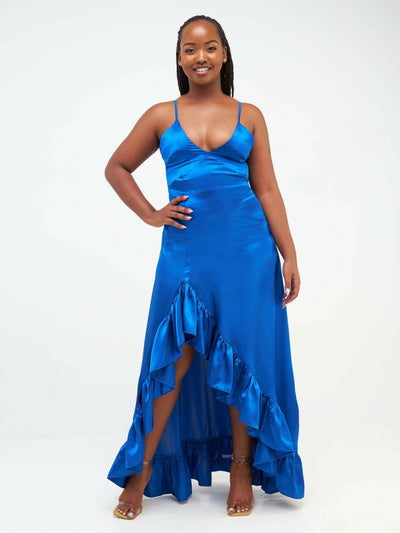 Fauza Design Neema Maxi Dress - Blue - Shopzetu