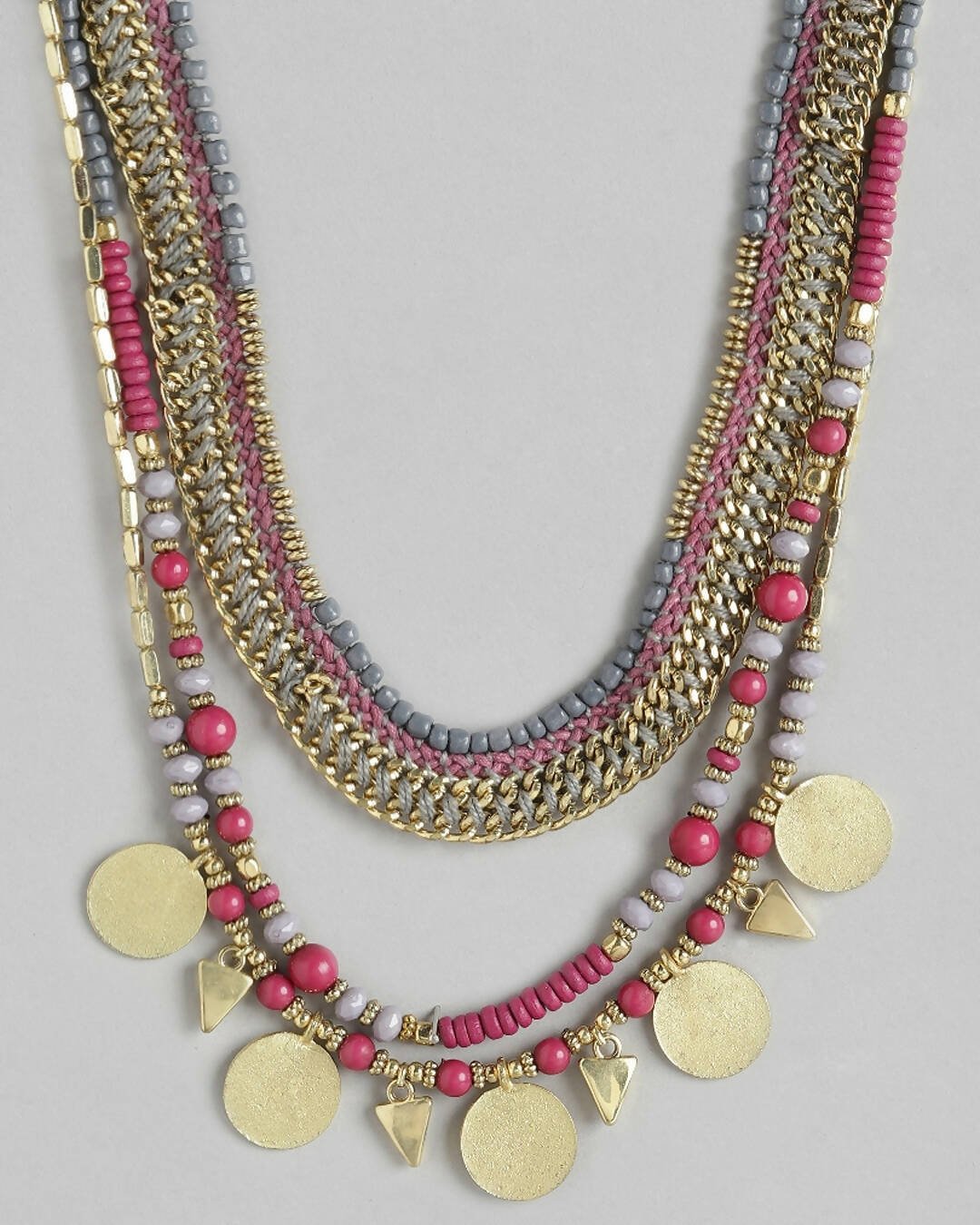 Slaks World Fashion Traditional Necklace - Gold - Shopzetu