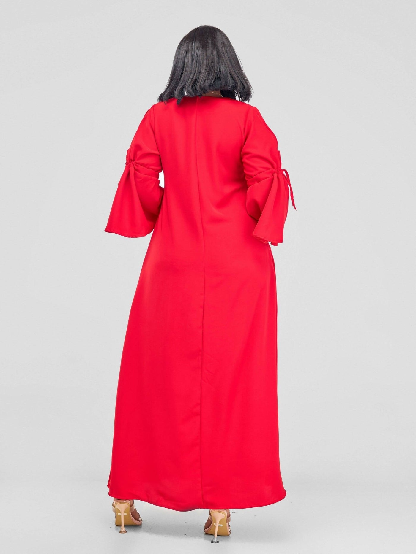 Salok Havilah Amaya Dress - Red - Shopzetu