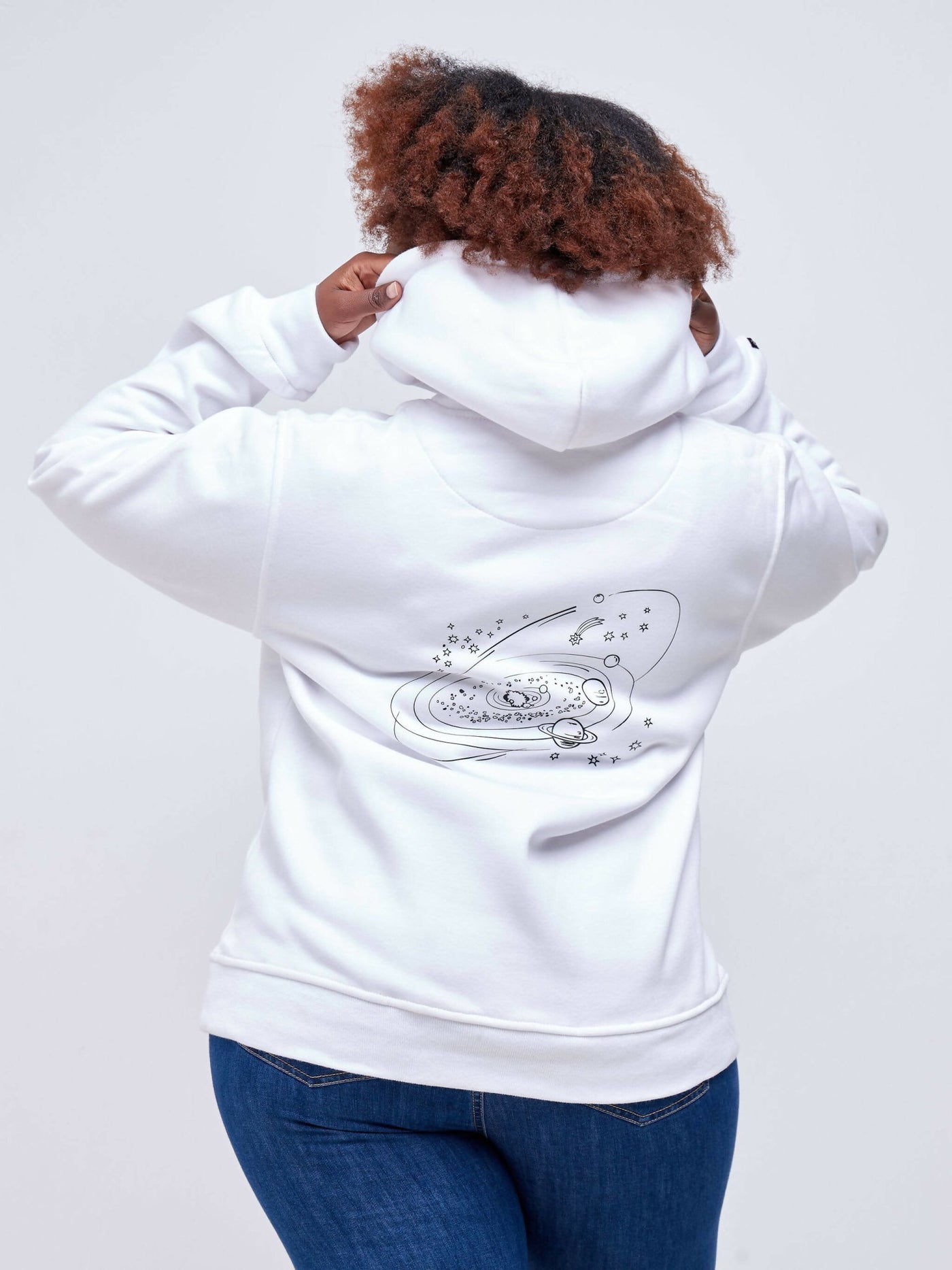 Phase Brands Galaxy Hoodie - White - Shop Zetu Kenya
