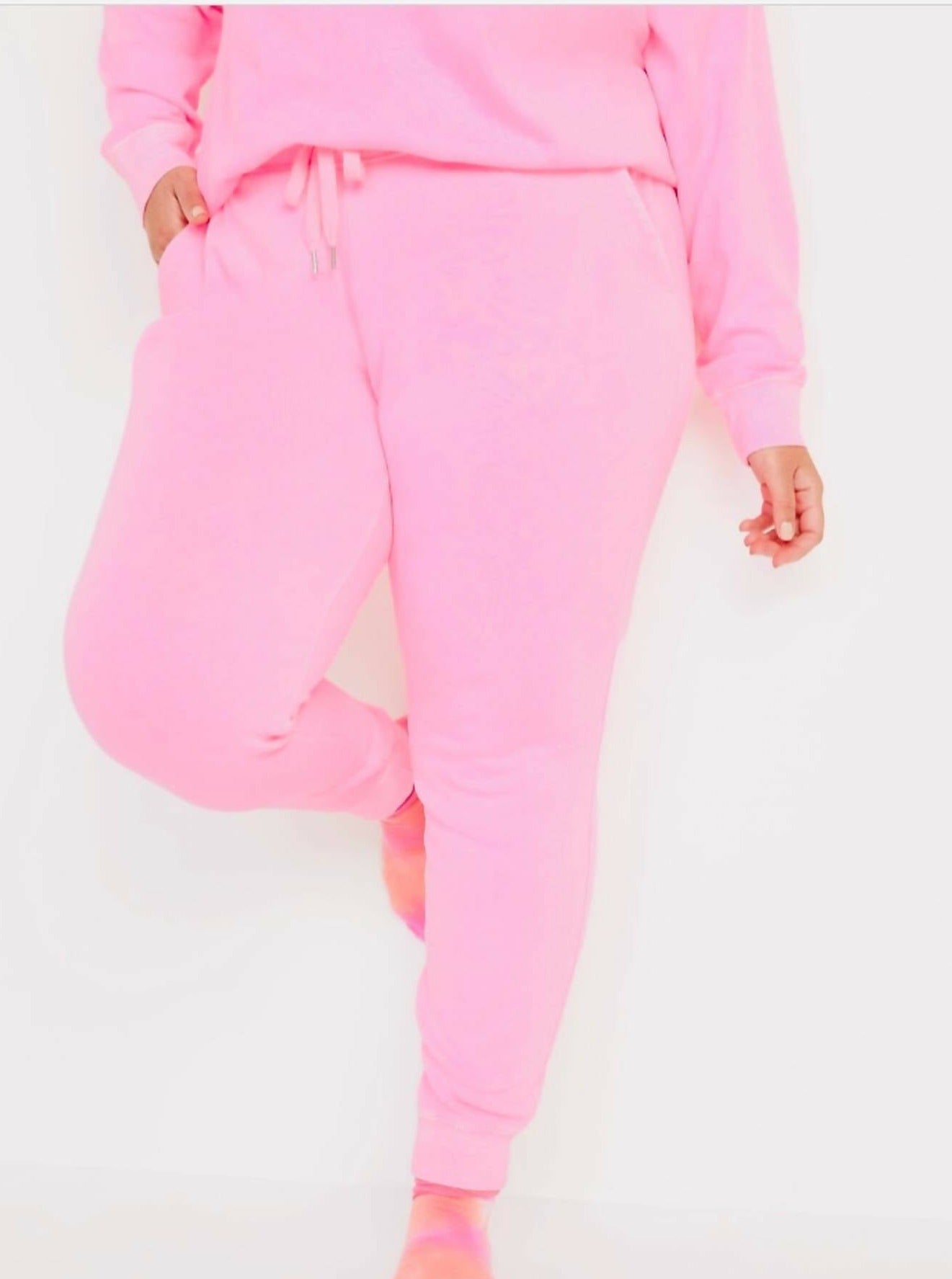 Purple Earth Special Dyed Sweatpants - Hot Pink - Shop Zetu Kenya