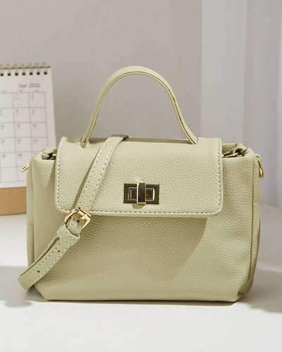Slaks World Fashion Elegant Cross-Body Handbag - Olive Green - Shopzetu