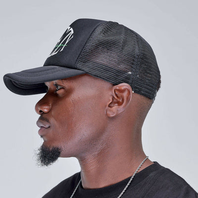 Cheezydrip Trucker Hat - Black - Shopzetu