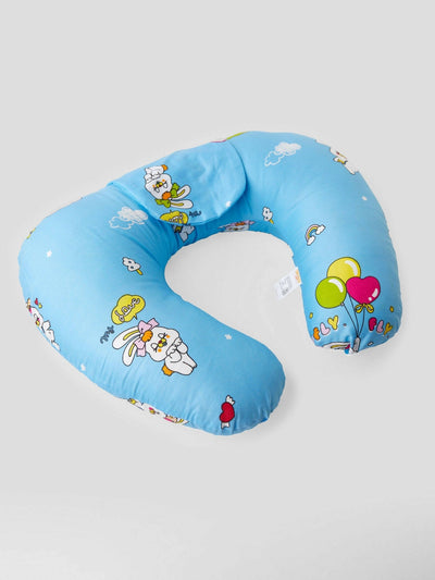 Baby Banda Premium Breastfeeding Pillow - Blue - Shopzetu