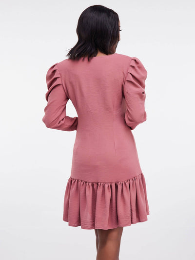 Salok Coko Shift Dress - Pink - Shopzetu