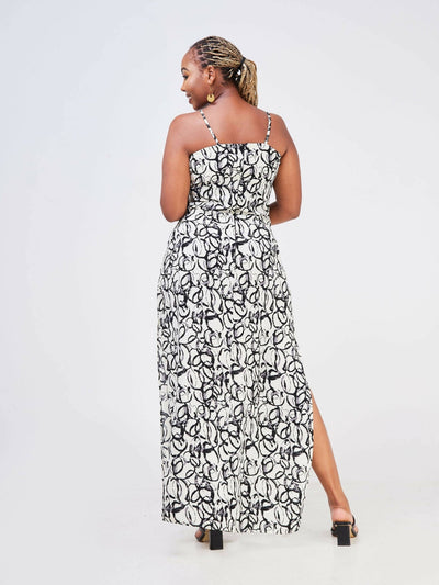 Salok Havilah Rachi Cowl Maxi Dress - Black - Shop Zetu Kenya