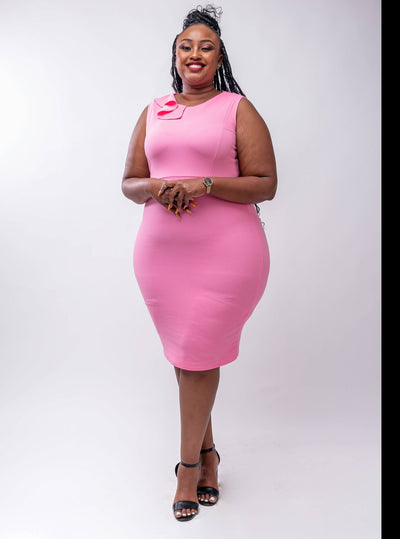 Salok Mystik Bodycon - Pink - Shop Zetu Kenya