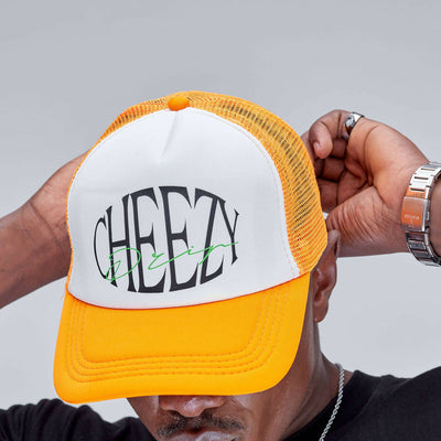 Cheezydrip Trucker Hat - Orange - Shopzetu