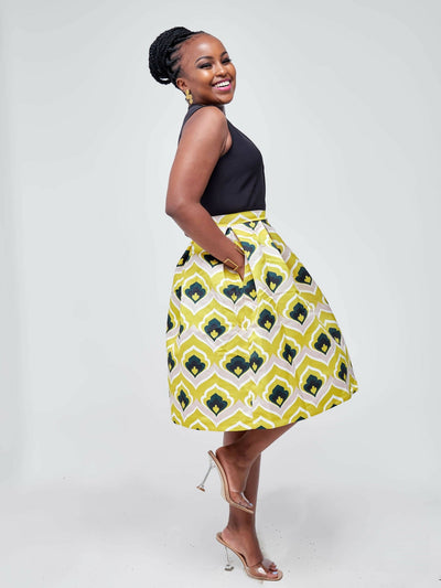The Fashion Frenzy Skater – Black / Yellow - Shop Zetu Kenya