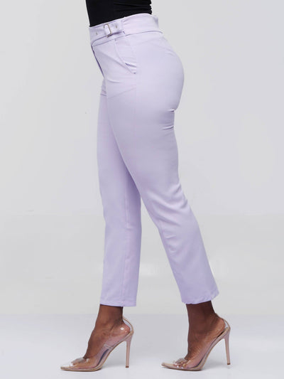 The Fashion Frenzy Trouser - Purple - Shop Zetu Kenya