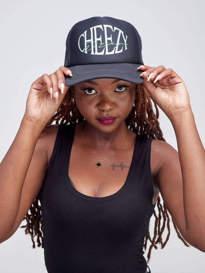 Cheezydrip Trucker Hat - Black - Shopzetu