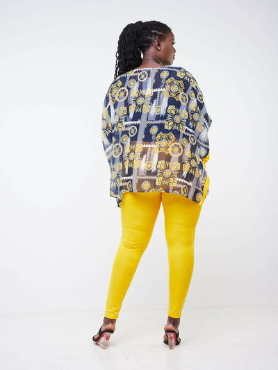 Dd Holdings Aziza Classic Fashion Two Piece Pant Sets - Yellow - Shopzetu
