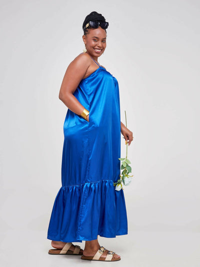 Fauza Design Pendo Maxi Dress - Royal Blue - Shopzetu