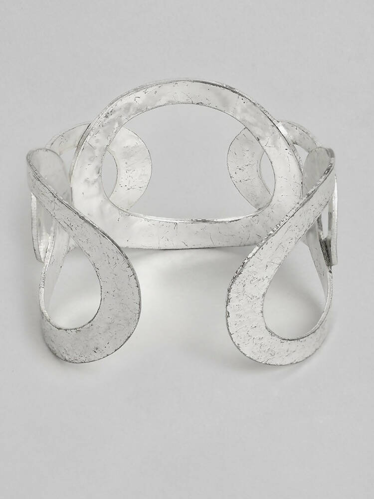 Slaks World Fashion Infinity Bracelet - Silver - Shopzetu