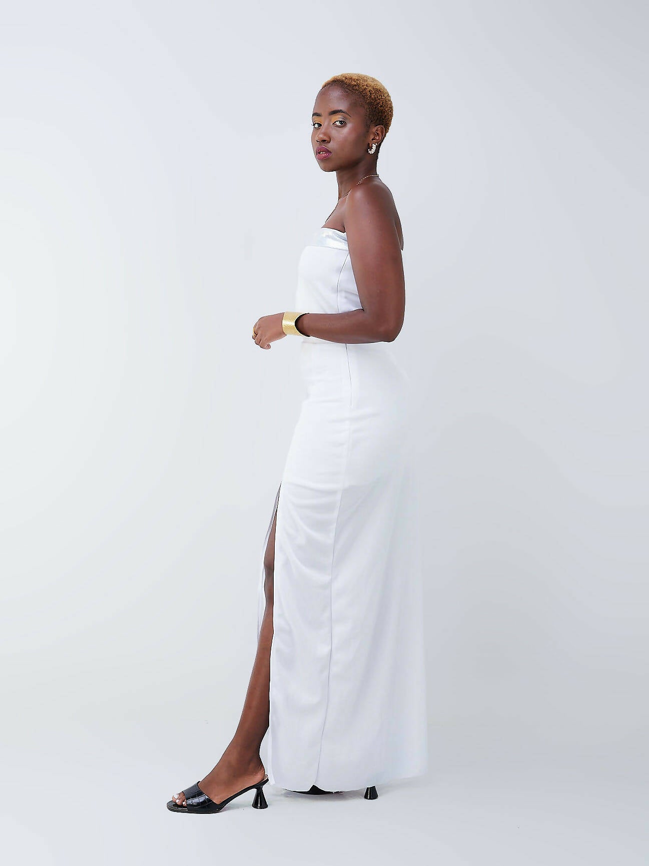 Da'joy Fashions Aphrodite Maxi Dress - White - Shopzetu