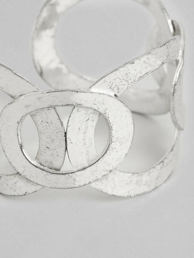 Slaks World Fashion Infinity Bracelet - Silver - Shopzetu