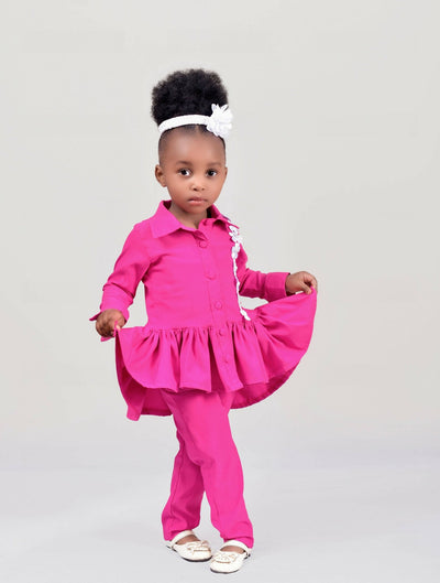 Steady Wear Carrah Kids Set - Pink - Shopzetu