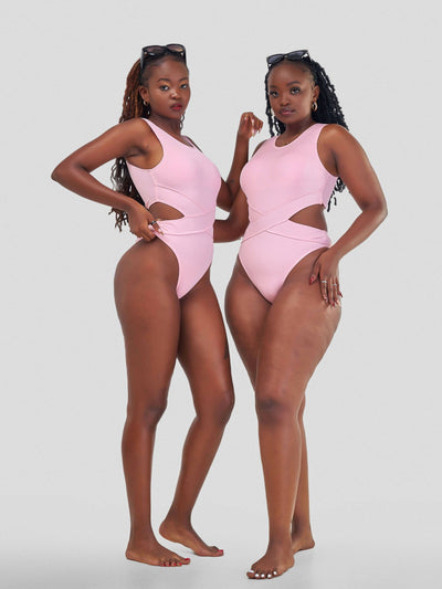 Shells Attic Swimwear Swimsuit - Pink - Shopzetu