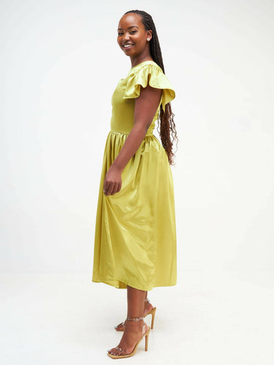 Fauza Design Furaha Dress - Yellow - Shopzetu