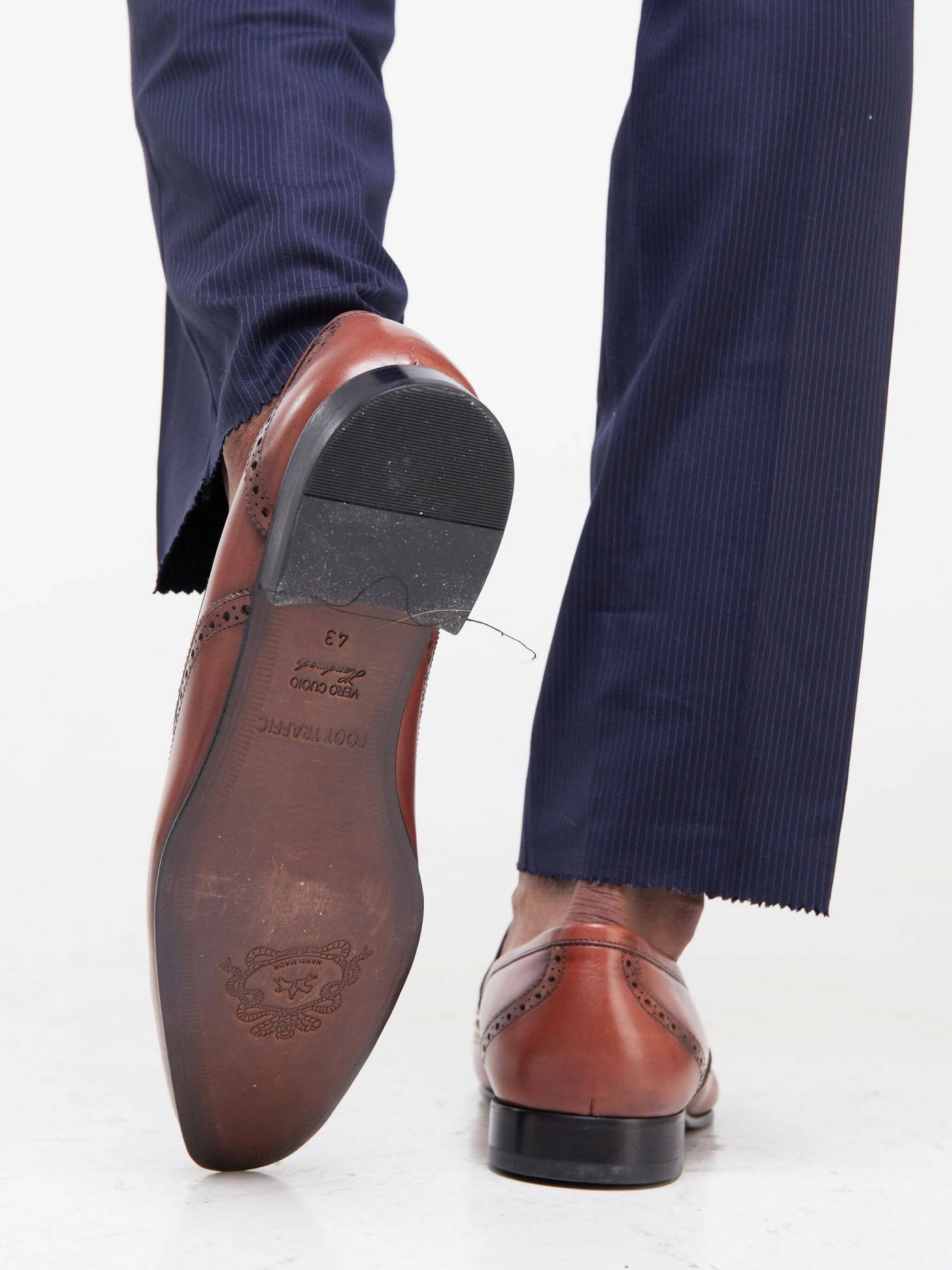 Foot Traffic Spiro Mens Shoes - Brown - Shopzetu