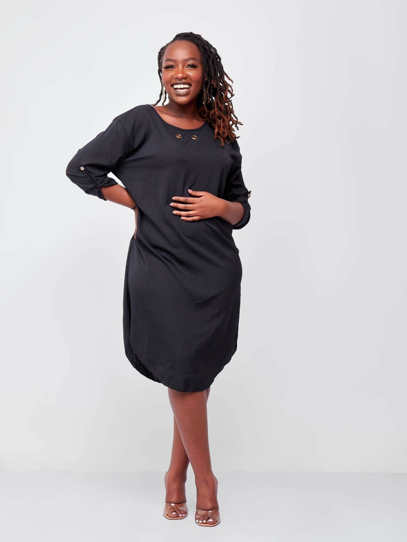 Zola Free Dress - Black - Shop Zetu Kenya
