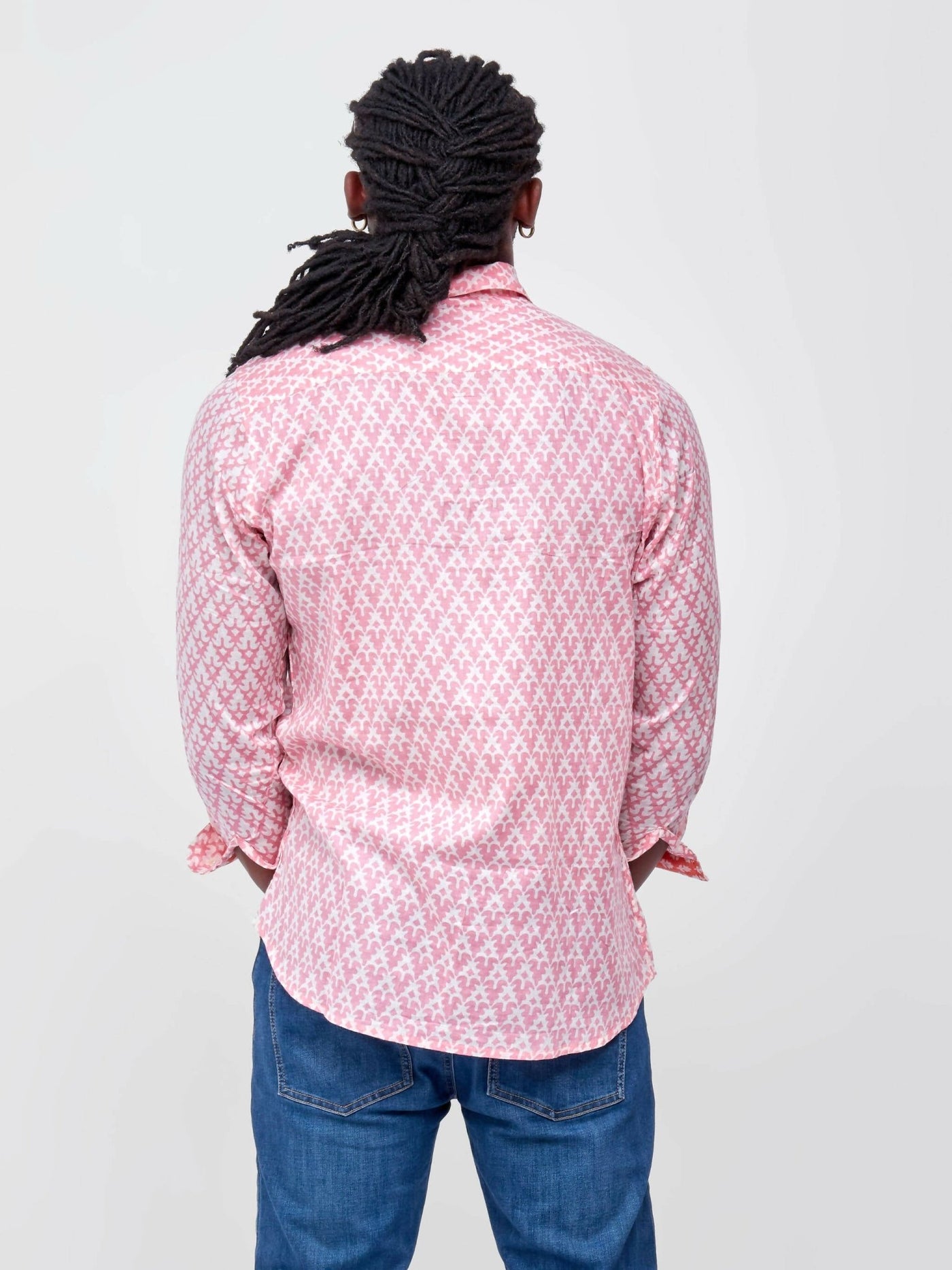 Zola Pink Endowed Men's Shirt - Pink - Shop Zetu Kenya