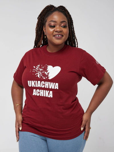 Zola Ukiachwa Achika - Maroon - Shop Zetu Kenya